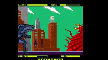 Godzilla The Series: Monster Wars All Bosses GBC 
