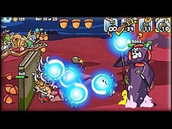 Defend Your Nuts 2 - Game Walkthrough (all 1-25 lvl & Boss fight) 