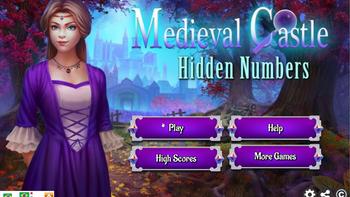 Game Medieval Castle Hidden Numbers 
