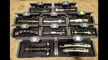 All Star Wars Legacy Lightsabers Review Dok Ondar Galaxy's Edge Walt Disney World 