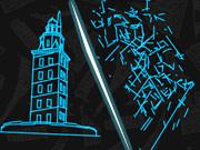 Doodle History 3D Architecture