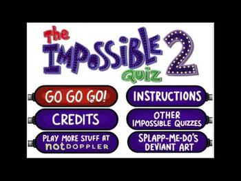 The impossible quiz 2, answers and tips 
