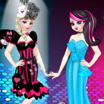 Elsa and barbie discount fashion contest 2