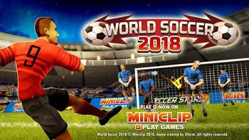 World Soccer 2018 - WebGL Gameplay 