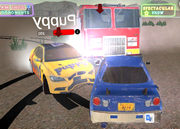 Chasing Car Demolition Crash