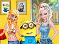 Minion Drop By Frozen Sisters