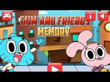 The Amazing World of Gumball: Gum and Friends Memory [Gameplay, Walkthrough] 