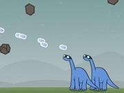 Dinosaurs and Meteors - Flash Game - Gameplay 