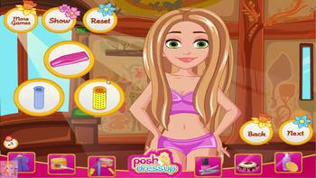 Rapunzel Haircuts   Disney Princess Rapunzel Hair Salon Game for Kids 
