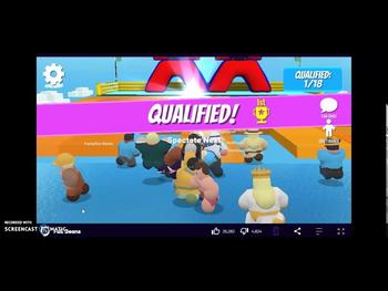 Fall Beans: the free version of fall guys. 