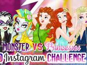 Monster Vs Princess Instagram Challenge