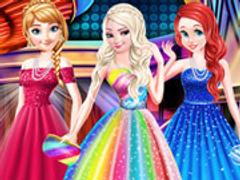 Disney Princesses Prom Dress Fashion