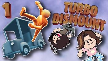 Turbo Dismount: Flyin' High - PART 1 - Game Grumps 