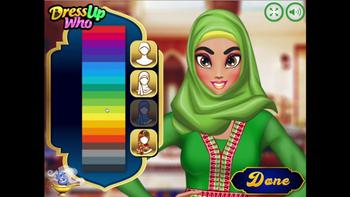 Dressup Game - Jasmine's New Hijab - DressUpWho Games 
