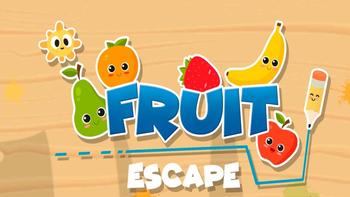 Fruit Escape: Draw Line - Physics-based puzzle - Games for kids. 