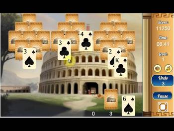 Game Ancient Rome Solitaire 