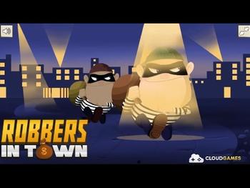 ROBBERS IN TOWN GAME WALKTHROUGH 