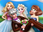 Ice Queen Wedding Photo