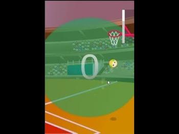 Emoji dunk clicker basketball game score 17 