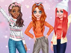 Princesses Ice Skating Fun