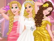 Barbie's Wedding Selfie With Princesses