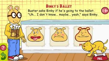 Arthur Cartoon Animation Game | Arthur About Face 