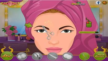 angelina maleficent makeover princess dress up game - Disney Princess Makeup 