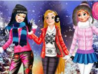 Princesses Winter Fun