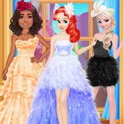 Princess Feather Style Dress