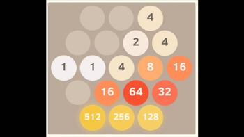 2048 - Hexagonal Grid 