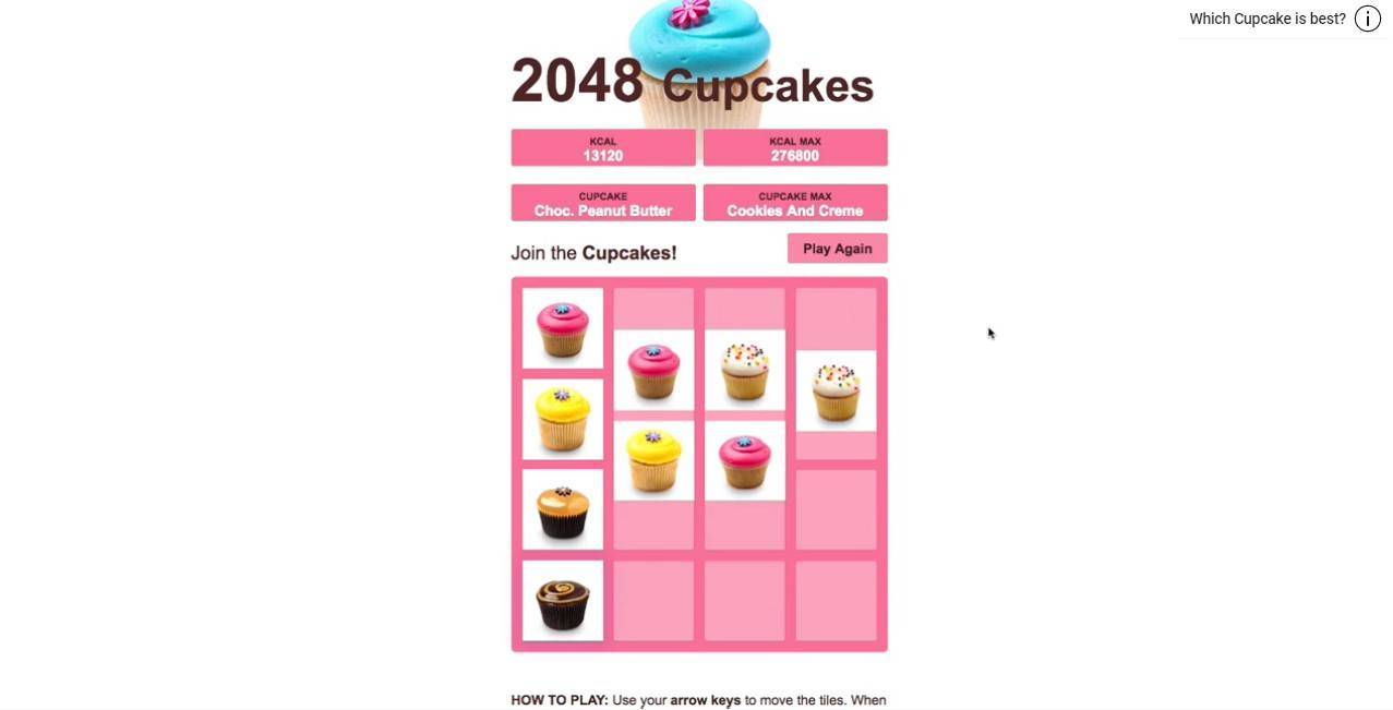 2048 Cupcakes - Play 2048 Cupcakes On FNF Online