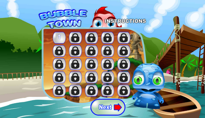 bubble town deluxe ball play free game