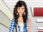 College Girl At School