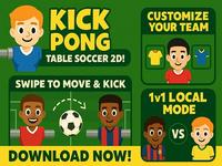 Kick Pong   Table Soccer