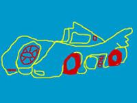Drawing Batman Car