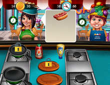 Cooking Fast: Hotdogs And Burgers Craze - 🕹️ Online Game