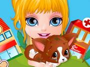 Baby Barbie Injured Pet
