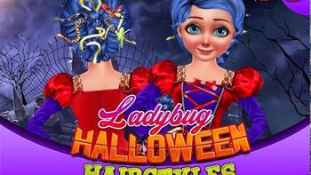 Ladybug Halloween Hairstyles 
