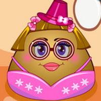 Pou Girl Dress Up