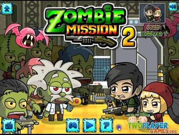 Zombie Mission 2 (Two Player Game) 