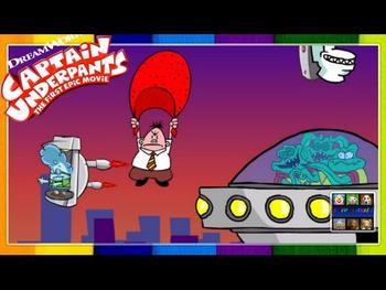 The Captain Underpants: Rescue Raider 4000 - Online 