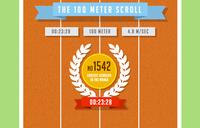 The 100 Meter Scroll
