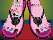 Monster High Pedicure