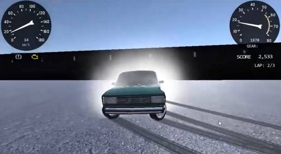 Lada Russian Car Drift - 🕹️ Online Game