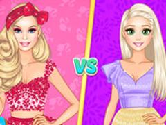 Bffs Fashion Showdown: Barbie Vs Rapunzel