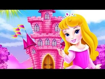 Baby Aurora Castle Decoration - Disney Princess Aurora Baby Decoration Game 