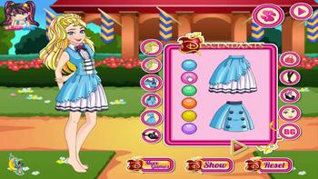 Descendants Ally Dress Up Descendants Video Games For Girls 