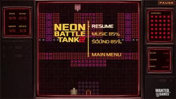 Neon Battle Tank 2 Gameplay 