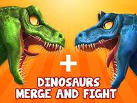 Dinosaurs Merge and Fight
