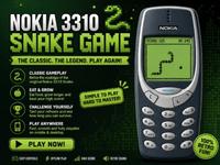Nokia 3310 Snack Game 